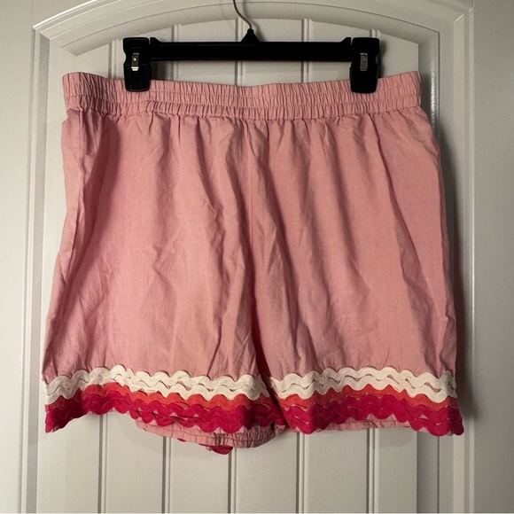 Simply Southern Ricrac Shorts NWT - Picture 2 of 5